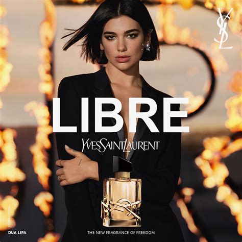 libre ysl modella|dua lipa ysl commercial.